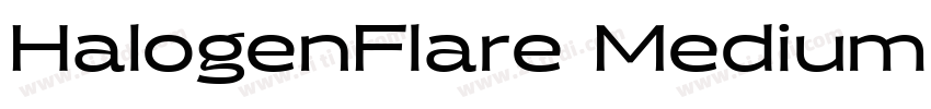 HalogenFlare Medium字体转换